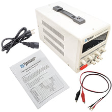 Load image into Gallery viewer, Adjustable 0-60V 0-3A Single Output Linear DC Power Supply with LED Displays
