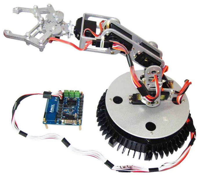 DAGU 6DOF Robotic Arm with 6 Degrees of Freedom, With 6 Servos + Microcontroller