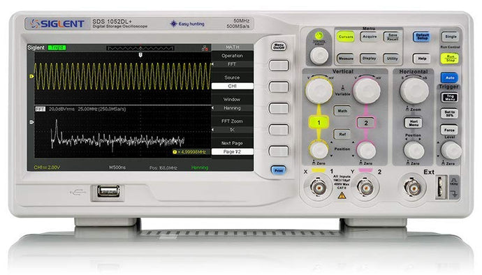Siglent SDS1052DL+ 50 MHz Digital Storage Oscilloscope