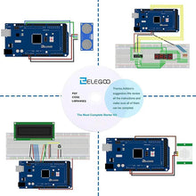 Load image into Gallery viewer, ELEGOO Mega R3 Project The Most Complete Ultimate Starter Kit with Tutorial Compatible with Arduino IDE

