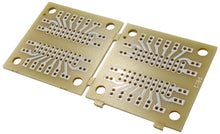 Load image into Gallery viewer, Small 3.54&quot; x 1.73&quot; Prototyping IC PC Board, Accepts up to DIP-20 Package, Single-Sided Solder Pads (276-159B)
