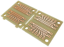 Load image into Gallery viewer, Small 3.54&quot; x 1.73&quot; Prototyping IC PC Board, Accepts up to DIP-20 Package, Single-Sided Solder Pads (276-159B)

