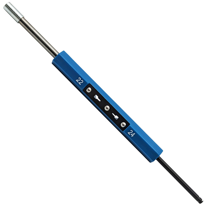 Metal Wire Wrap Tool for 22 and 24 Gauge Wire - Strips, Wraps, and Unwraps