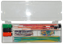 Load image into Gallery viewer, Premium Solderless Breadboard, 1,660 Contact Points and 3 Binding Posts, Includes 140 Piece Wire Kit, 8.7&quot; x 5.9&quot;
