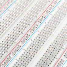 Load image into Gallery viewer, Premium Solderless Clear Breadboard with 3,220 Tie Points, 4 Binding Posts, 10.2&quot; x 9.4&quot;
