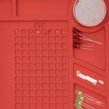 Load image into Gallery viewer, Weller Soldering Work Station Silicon Mat (WLACCWSM1-02), Large Size 21.5 X 13.75 inches (546.1 x 349.3 mm), RoHS Compliant
