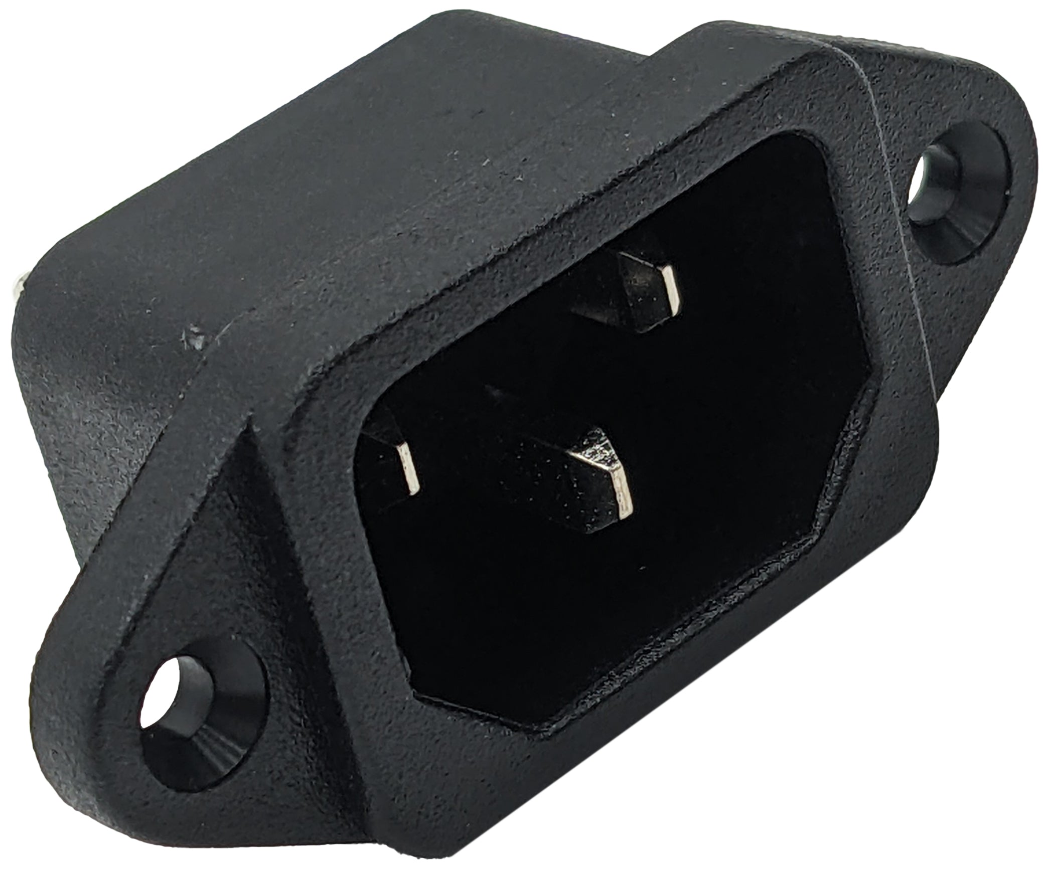 IEC Power Connector, IEC C14 Inlet, 10A, 250 VAC, Quick Connect, Snap ...