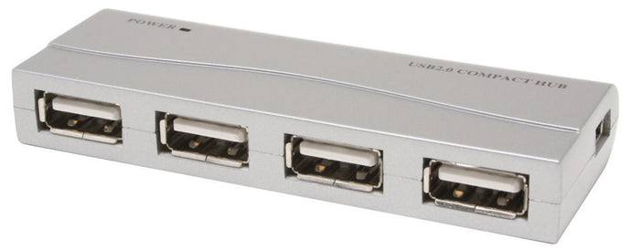 USB 2.0 4-Port Mini Hub (UH-204B)