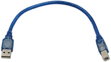 Load image into Gallery viewer, 1-foot USB 2.0 Type A Male to Type B Male Cable
