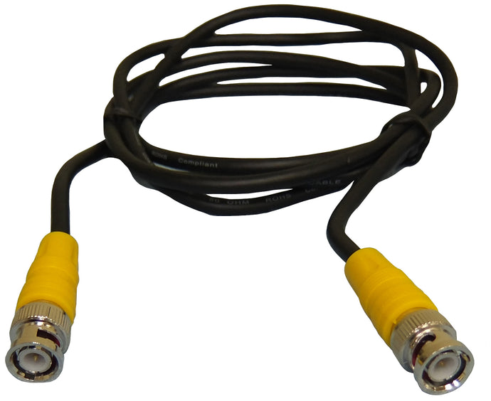 12 Foot BNC Male to BNC Male Cable, 50 Ohm Impedance