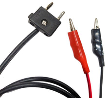 Load image into Gallery viewer, 36 Inch Stacking Double Banana Plug to Alligators Test Lead, RG58C/U Coaxial Cable
