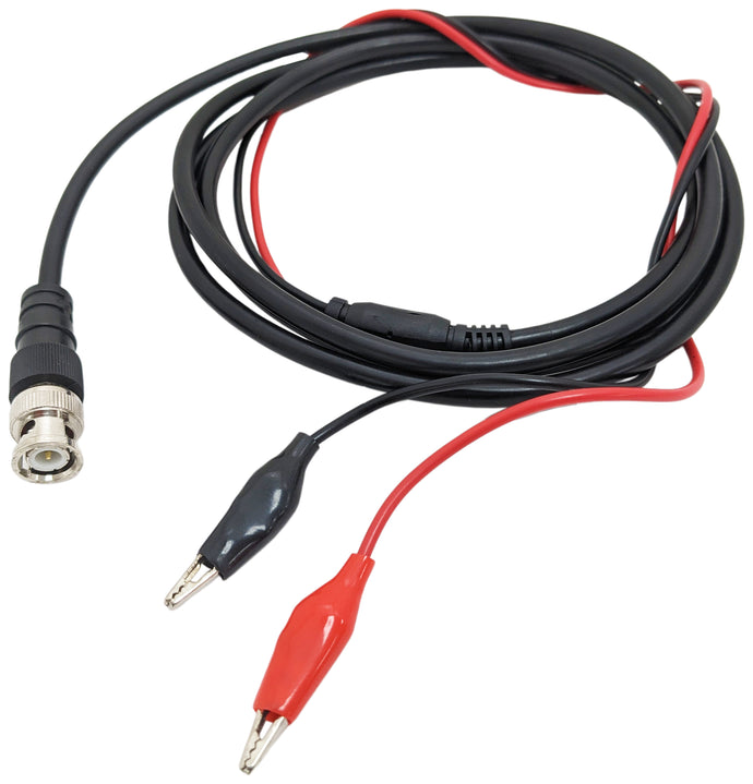BNC to Red and Black Alligator Clips Test Lead, 60