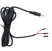 Load image into Gallery viewer, 2 Pack 3.5mm Breakout Stereo Male Cable to 3x Dupont Male, 6 Feet Total Length
