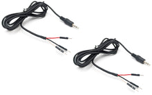 Load image into Gallery viewer, 2 Pack 3.5mm Breakout Stereo Male Cable to 3x Dupont Male, 6 Feet Total Length
