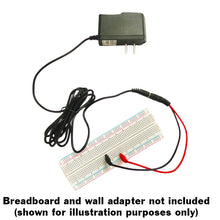 Load image into Gallery viewer, Wall Adapter to Test Pin Cable, Converts Wall Adapter 2.1mm Center Positive Output to Test Leads with Pins
