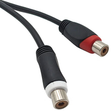 Load image into Gallery viewer, 3.5mm Stereo Male to Dual RCA Female Y-Adapter Cable, 6-Inch Length
