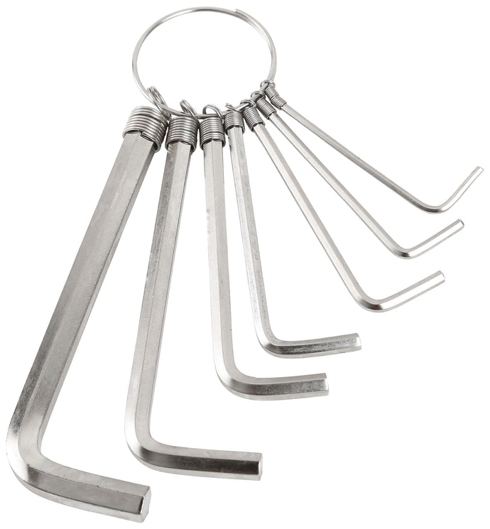 GreatNeck 7 Piece Hex Key Ring Set: 5/64