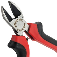 Load image into Gallery viewer, Mini 4⅜&quot; Diagonal Cutter with Return Spring and Rubber Grip Handle
