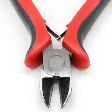 Load image into Gallery viewer, Mini 4⅜&quot; Diagonal Cutter with Return Spring and Rubber Grip Handle
