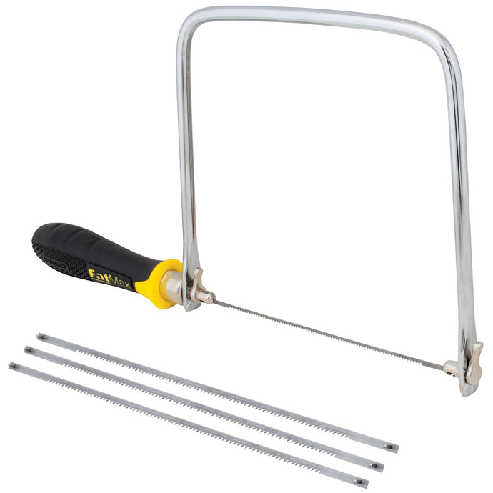 Stanley 6-3/8-Inch Length, 6-1/2-Inch Throat Depth Coping Saw (15-106)