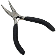 Load image into Gallery viewer, 4-1/2&quot; Mini Bent Nose Pliers with Smooth Jaws, Cushion Grip
