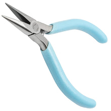 Load image into Gallery viewer, Xcelite 4" Sub-Miniature Needle Nose Plier with Smooth Jaws, Cushion Grip Handle (L4GN)
