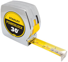 Load image into Gallery viewer, Stanley 30 Foot PowerLock Professional Tape Measure, 1" Width (33-430)
