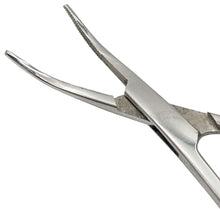 Load image into Gallery viewer, 5½" Curved Nose Hemostat Clamp with Serrated Jaws
