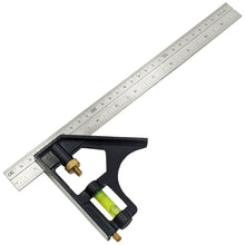 Load image into Gallery viewer, 12-inch Combination Square with Scriber and Level
