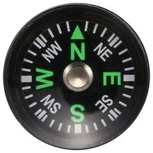 Load image into Gallery viewer, 20mm Button Compass for DIY Paracord Survival Bracelets, Camping, Hiking
