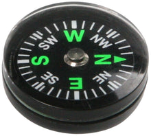 Load image into Gallery viewer, 20mm Button Compass for DIY Paracord Survival Bracelets, Camping, Hiking
