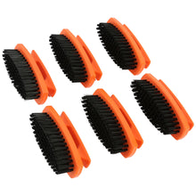 Load image into Gallery viewer, GreatNeck 6 Pack Fingernail Brushes, Red Hard Bristle Nail Brushes | Professional Quality, Ideal for Mechanics and Gardeners, Men and Women | Convenient Handle for Deep Nail Cleaning (19025)
