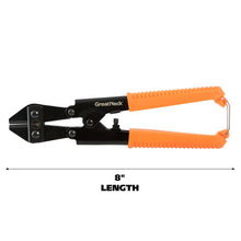 Load image into Gallery viewer, GreatNeck 8 Inch Bolt Cutters, Miniature Steel Bolt Cutter (BC8)
