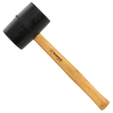 Load image into Gallery viewer, GreatNeck 32 Oz Rubber Mallet Hammer for Construction, Woodworking, Automotive, Heavy Duty Double Faced Mallet Features Polished Hardwood Handle, Dual Sided Non-Marring Rubber Head (RM32)
