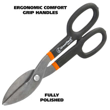 Load image into Gallery viewer, GreatNeck 10-Inch Tin Snips for Cutting Metal Sheet, Heavy Duty (T10SC)
