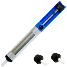 Load image into Gallery viewer, Solder Sucker RoHS Certified Desoldering Pump with 2 Spare Tips
