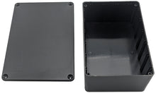 Load image into Gallery viewer, Black Plastic Enclosure Project Box with Lid and Screws, 5.89&quot; x 3.89&quot; x 2.36&quot;
