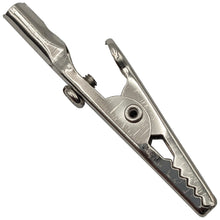 Load image into Gallery viewer, 100 Pack Alligator Clips Screw Type, 2-inch Length with 3/8-inch Jaw Opening - Accepts Banana Plug (Equal to Mueller 60S)
