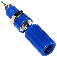 Load image into Gallery viewer, Blue 5-Way Binding Post, Insulated, Accepts Banana Plug or Spade Lug
