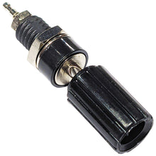 Load image into Gallery viewer, Black 5-Way Binding Post, Insulated, Accepts Banana Plug or Spade Lug

