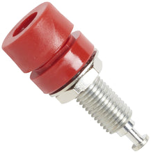Load image into Gallery viewer, Red Panel Mount 4mm Banana Jack Connector (1581-2)
