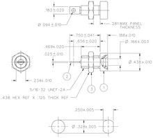 Load image into Gallery viewer, Black Standard (4mm) Banana Jack Connector with Solder Tab
