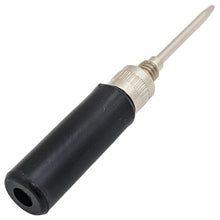 Load image into Gallery viewer, Insulated Tip Probe, Solderless (Black), 0.08&quot; Diameter with Needle Point
