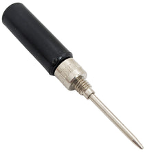 Load image into Gallery viewer, Insulated Tip Probe, Solderless (Black), 0.08&quot; Diameter with Needle Point
