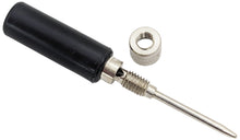 Load image into Gallery viewer, Insulated Tip Probe, Solderless (Black), 0.08&quot; Diameter with Needle Point
