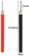 Load image into Gallery viewer, Red and Black Solderless Insulated Test Prods with Plastic Handles, 4 Inch Length (912J + 913J)
