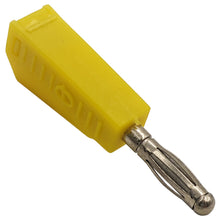 Load image into Gallery viewer, Yellow Stackable 4mm Banana Plug Connector for Building or Repairing Test Leads
