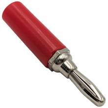 Load image into Gallery viewer, Red Insulated Banana Plug, 1.8" Long
