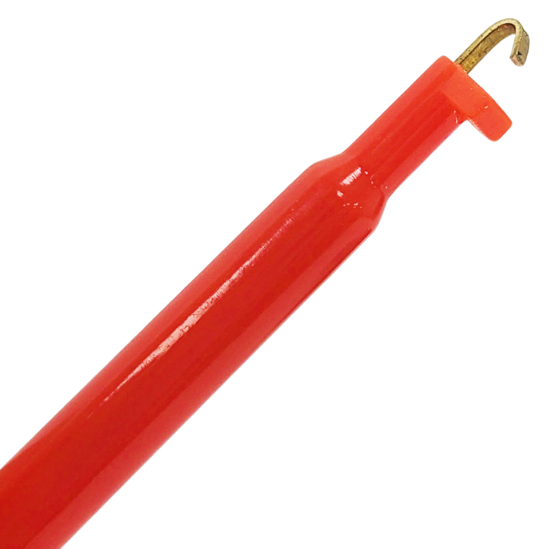 Red Spring-Loaded Mini Hook for Building Test Leads – SciencePurchase