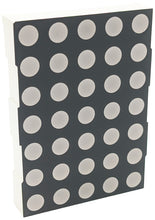 Load image into Gallery viewer, Red 5x7 Dot Matrix LED Display - Anode Column, Cathode Row (1.48&quot; x 2.09&quot;)
